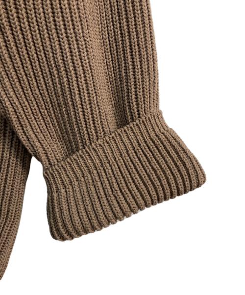 MUSE de Deuxieme Classe（ミューズ ドゥーズィエム クラス）MUSE de Deuxieme Classe (ミューズ ドゥーズィエム クラス) MALU アゼ Vニット　18080500401010 ベージュ サイズ:-の古着・服飾アイテム