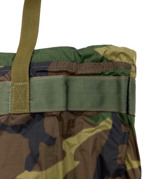 BRIEFING（ブリーフィング）BRIEFING (ブリーフィング) PACKABLE TOTE Woodland Camo　USA製　BRF266219 グリーン サイズ:-の古着・服飾アイテム