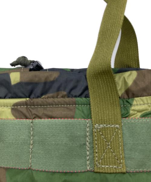 BRIEFING（ブリーフィング）BRIEFING (ブリーフィング) PACKABLE TOTE Woodland Camo　USA製　BRF266219 グリーン サイズ:-の古着・服飾アイテム