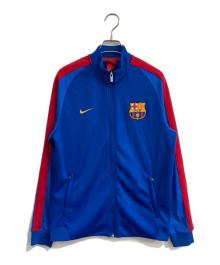 NIKE（ナイキ）の古着「FCB AUTH/トラックジャケット ジャージ スウォッシュ」｜ブルー