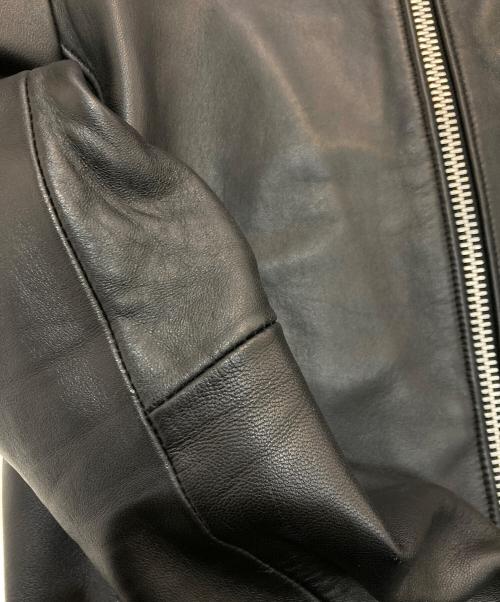 JACKROSE（ジャックローズ）JACKROSE (ジャックローズ) ラムレザーシングルライダースジャケット　254703J ブラック サイズ:4の古着・服飾アイテム