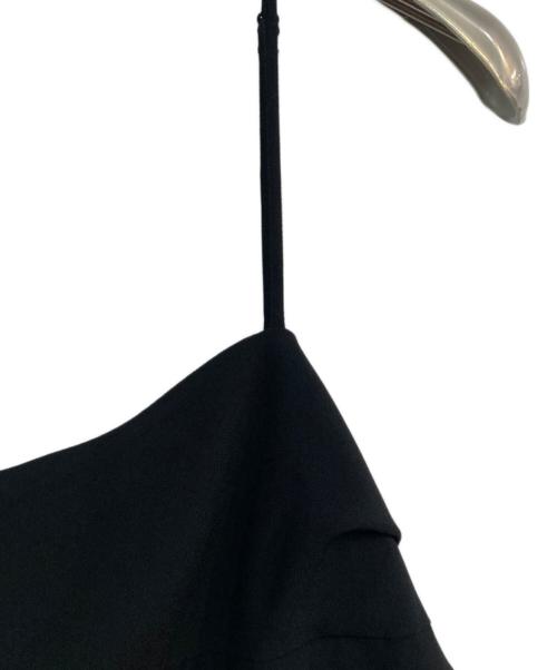 BACCA（バッカ）BACCA (バッカ) ジョーゼットサテン キャミソールビスチェ　35-01-44-01006 ブラック サイズ:36の古着・服飾アイテム