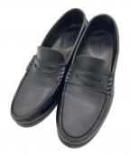 PARABOOTパラブーツ）の古着「CORAUX コインローファー」｜ブラック