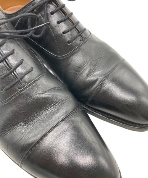 SCOTCH GRAIN（スコッチグレイン）SCOTCH GRAIN (スコッチグレイン) ストレートチップシューズ ブラック サイズ:26.5cmの古着・服飾アイテム