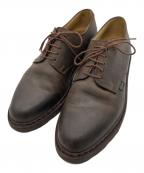 PARABOOTパラブーツ）の古着「ARLES レザーシューズ」｜ブラウン