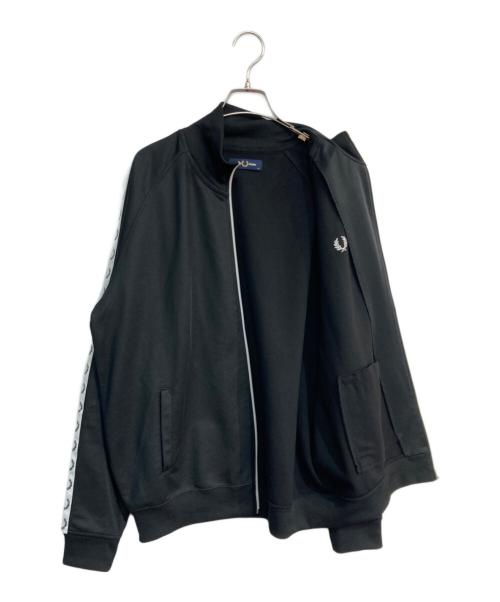 FRED PERRY（フレッドペリー）FRED PERRY (フレッドペリー) Taped Track Jacket　J4620 ブラック サイズ:XLの古着・服飾アイテム