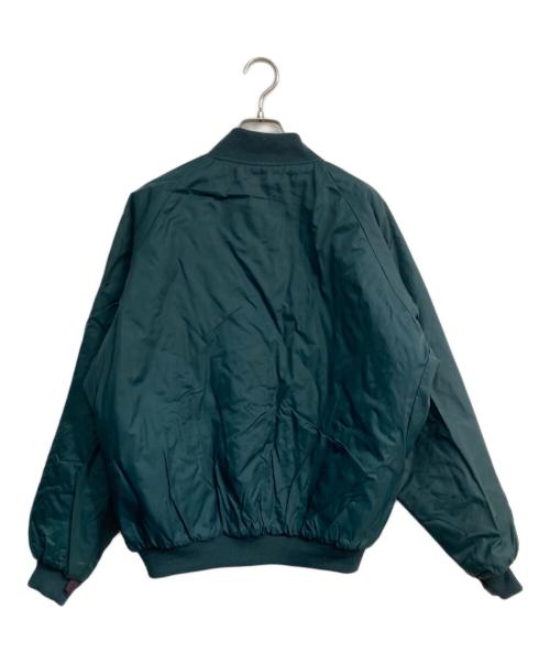 Columbia（コロンビア）Columbia (コロンビア) リバーシブルナイロンジャケット 90‘s グリーン×ボルドー サイズ:Mの古着・服飾アイテム