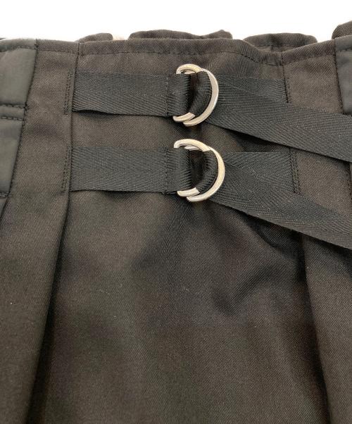 OSMOSIS（オズモーシス）OSMOSIS (オズモーシス) 切替ギャザースカート　595006-313S ブラック サイズ:Freeの古着・服飾アイテム