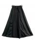 OSMOSIS（オズモーシス）の古着「切替ギャザースカート　595006-313S」｜ブラック