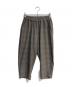 オローネ（オローネ）の古着「ニューバルーンパンツ　portom23332」｜ブラウン