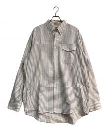 L.L.Bean（エルエルビーン マウンテンパーカー）の古着「ボタンダウンシャツ」｜ベージュ