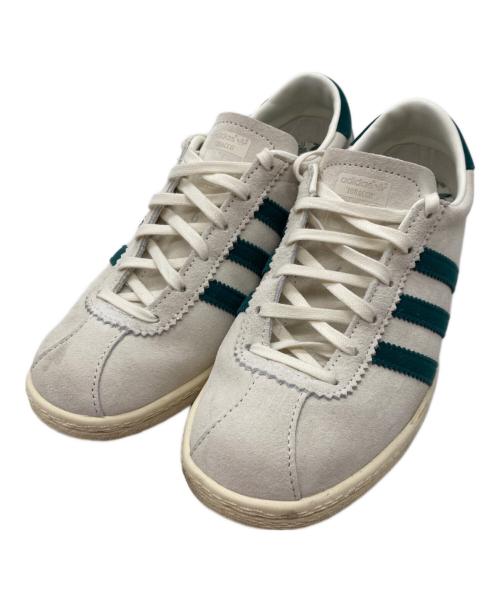 adidas（アディダス）adidas (アディダス) TOBACCO ローカットスニーカー ベージュ×グリーン サイズ:24.5cmの古着・服飾アイテム