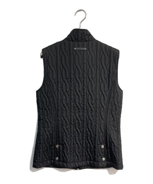 LAUREN RALPH LAUREN（ローレンラルフローレン）LAUREN RALPH LAUREN (ローレンラルフローレン) キルティングベスト ブラック サイズ:Sの古着・服飾アイテム
