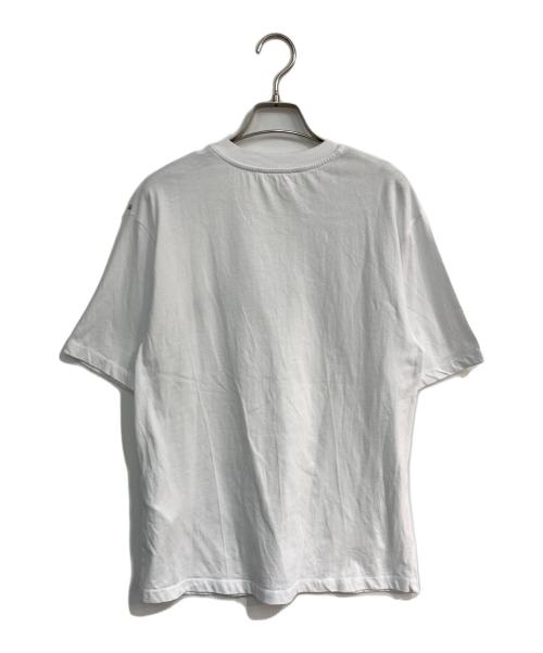 SPORT MAX（スポーツマックス）SPORT MAX (スポーツマックス) ハートブリントTシャツ　24129710516 ホワイト×ブラック サイズ:Sの古着・服飾アイテム