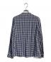 STELLA McCARTNEY (ステラマッカートニー) ギンガムチェックシャツ　306817SYK24-1　 ホワイト×ネイビー サイズ:14：4000円