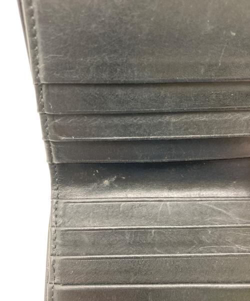 Maison Margiela（メゾンマルジェラ）Maison Margiela (メゾンマルジェラ) フォールデッドレザーウォレット ブラックの古着・服飾アイテム