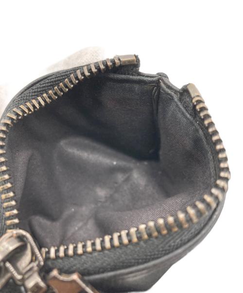 Maison Margiela（メゾンマルジェラ）Maison Margiela (メゾンマルジェラ) フォールデッドレザーウォレット ブラックの古着・服飾アイテム