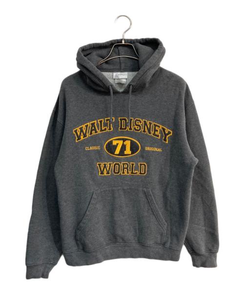 DISNEY（ディズニー）Disney (ディズニー) プルオーバーパーカー グレー サイズ:Sの古着・服飾アイテム