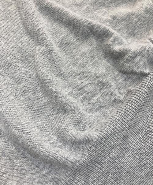 MARTIN MARGIELA（マルタン・マルジェラ）Martin Margiela (マルタン・マルジェラ) アシンメトリーVネックニット　本人期　05SS　白タグ 　31 YM096 グレー サイズ:Lの古着・服飾アイテム