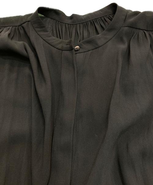 MOGA（モガ）MOGA (モガ) スプリットジョーゼットブラウス　B0242BFB023 ブラック サイズ:2の古着・服飾アイテム