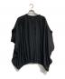 MOGA（モガ）の古着「スプリットジョーゼットブラウス　B0242BFB023」｜ブラック