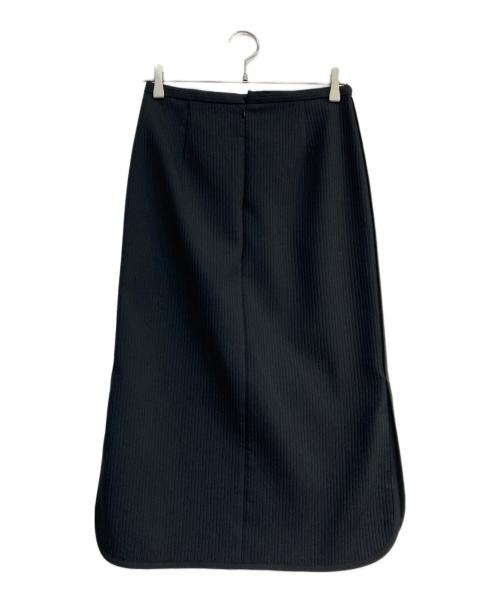 feeripue（フィーリック）feeripue (フィーリック) キルトラーレヘムラインスカート B0242FFS070 ブラック サイズ:2の古着・服飾アイテム