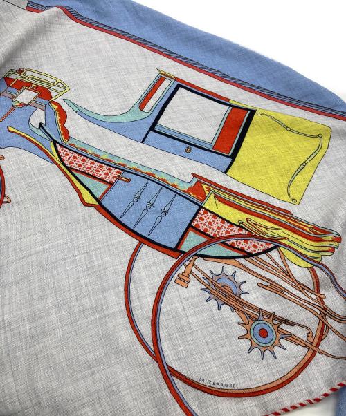 HERMES（エルメス）HERMES (エルメス) giant triangle(トライアングルジェアン） ブルー サイズ:-の古着・服飾アイテム