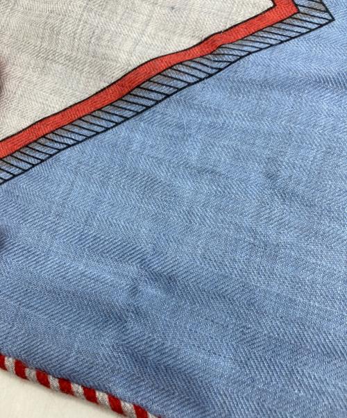 HERMES（エルメス）HERMES (エルメス) giant triangle(トライアングルジェアン） ブルー サイズ:-の古着・服飾アイテム