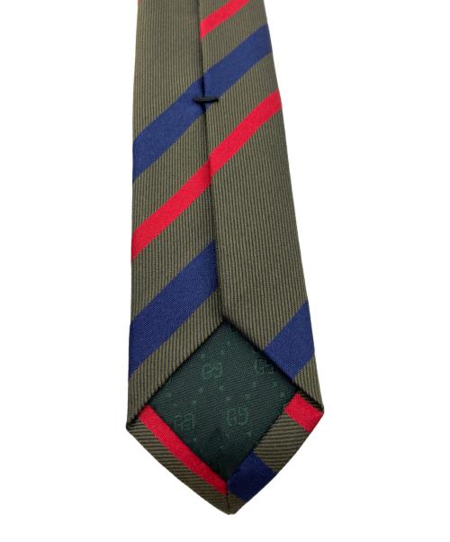 GUCCI（グッチ）GUCCI (グッチ) Regimental Snake カーキ サイズ:-の古着・服飾アイテム