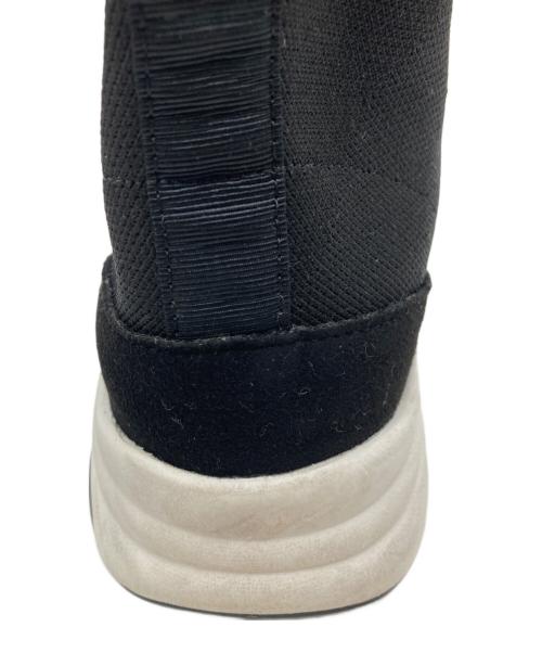 DIANA（ダイアナ）DIANA (ダイアナ) クリスタルバックルスニーカー ブラック サイズ:24の古着・服飾アイテム