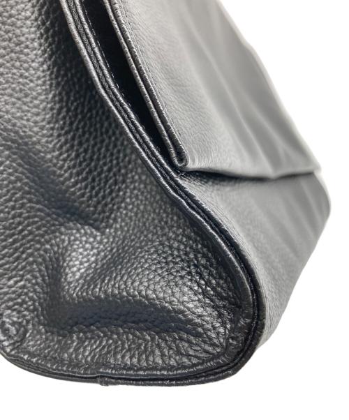 ear PAPILLONNER（イアパピヨネ）ear PAPILLONNER (イアパピヨネ) 柄ワイドテープショルダーバッグ ブラックの古着・服飾アイテム