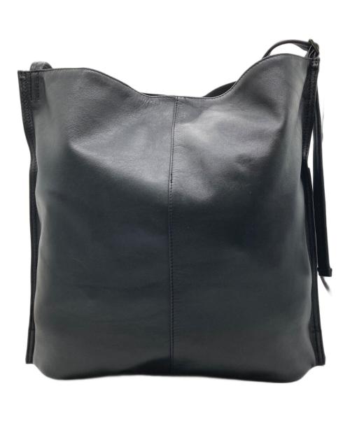 ear PAPILLONNER（イアパピヨネ）ear PAPILLONNER (イアパピヨネ) ペったんワンハンドルバッグ ブラックの古着・服飾アイテム