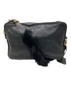 Accessoires De Mademoiselleアクセソワ・ドゥ・マドモアゼル）の古着「ショルダーバッグ」｜ブラック