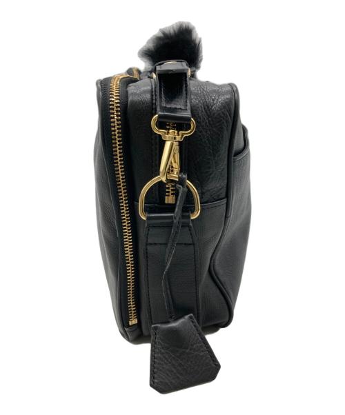 Accessoires De Mademoiselle（アクセソワ・ドゥ・マドモアゼル）Accessoires De Mademoiselle (アクセソワ・ドゥ・マドモアゼル) ショルダーバッグ ブラックの古着・服飾アイテム