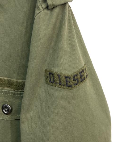 DIESEL（ディーゼル）DIESEL (ディーゼル) M65タイプジャケット カーキ サイズ:Lの古着・服飾アイテム