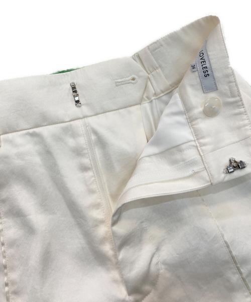 LOVELESS（ラブレス）LOVELESS (ラブレス) ラインサテンパンツ　62R22-110-03 ベージュ サイズ:34 未使用品の古着・服飾アイテム