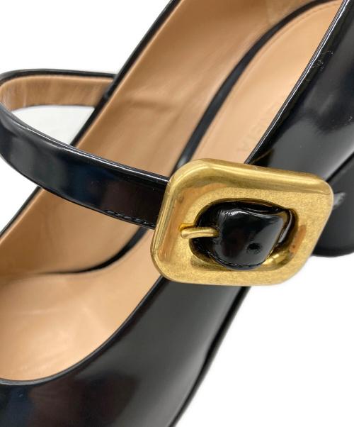 BOTTEGA VENETA（ボッテガベネタ）BOTTEGA VENETA (ボッテガベネタ) アトミックパンプス　778536V2LR01000 ブラック サイズ:38の古着・服飾アイテム