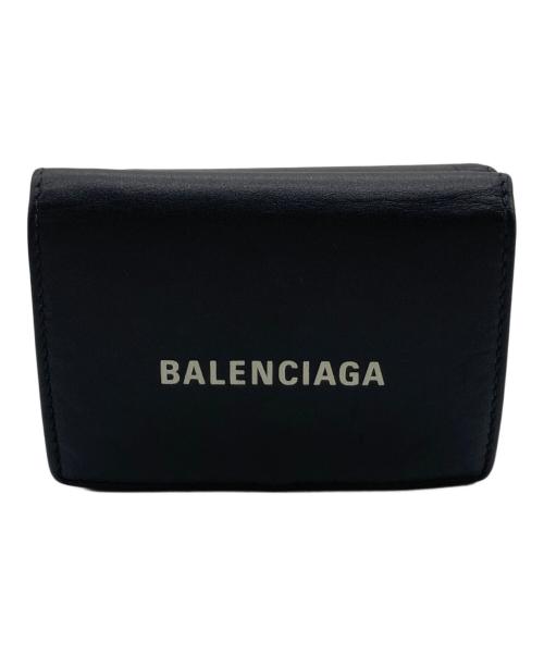 BALENCIAGA（バレンシアガ）BALENCIAGA (バレンシアガ) CASH Mini Wallet ブラックの古着・服飾アイテム