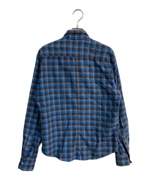 Frank&Eileen（フランクアンドアイリーン）Frank&Eileen (フランクアンドアイリーン) LUKEチェックシャツ  USA製　2620700098 ネイビー×ブルー サイズ:XSの古着・服飾アイテム
