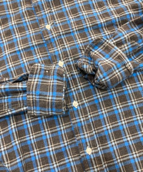 Frank&Eileen（フランクアンドアイリーン）Frank&Eileen (フランクアンドアイリーン) LUKEチェックシャツ  USA製　2620700098 ネイビー×ブルー サイズ:XSの古着・服飾アイテム