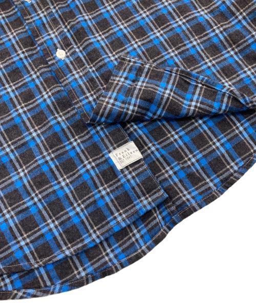 Frank&Eileen（フランクアンドアイリーン）Frank&Eileen (フランクアンドアイリーン) LUKEチェックシャツ  USA製　2620700098 ネイビー×ブルー サイズ:XSの古着・服飾アイテム