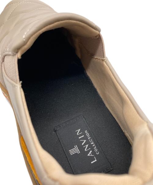LANVIN COLLECTION（ランバンコレクション）LANVIN COLLECTION (ランバンコレクション) キルティングスリッポンスニーカー ベージュ サイズ:24.5cmの古着・服飾アイテム