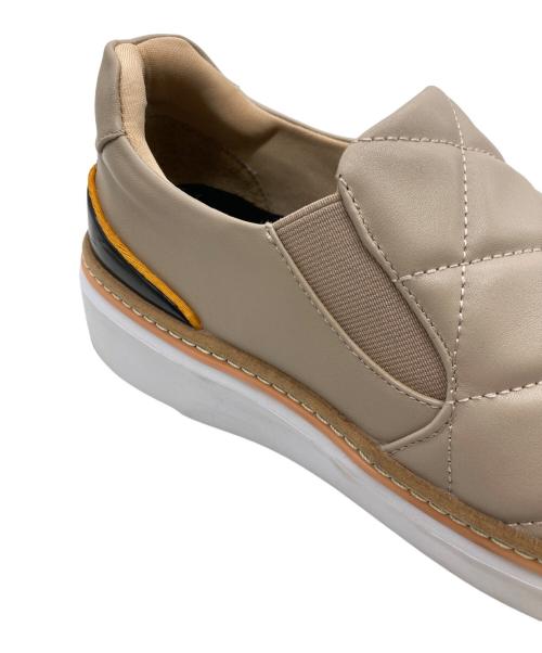 LANVIN COLLECTION（ランバンコレクション）LANVIN COLLECTION (ランバンコレクション) キルティングスリッポンスニーカー ベージュ サイズ:24.5cmの古着・服飾アイテム