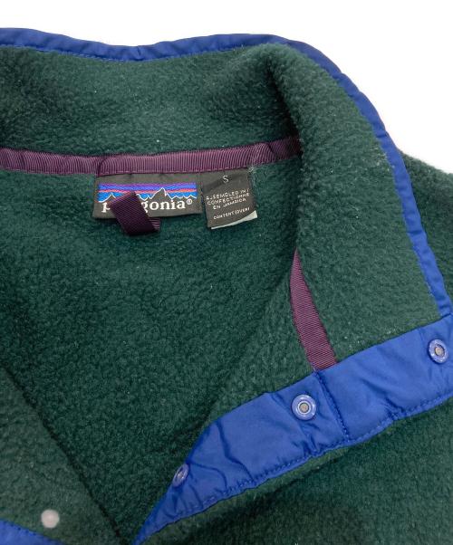 Patagonia（パタゴニア）Patagonia (パタゴニア) スナップTフリースプルオーバー　08年製　25440 グリーン サイズ:Sの古着・服飾アイテム