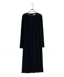 anuke（アンヌーク）の古着「Soft Jersey Dress　62420309」｜ブラック