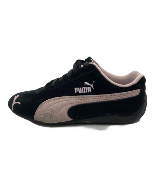 PUMA（プーマ）PUMA (プーマ) SPEEDCAT OG PUMA BLACK-MAUVE MIST ブラック×ピンク サイズ:23.5cmの古着・服飾アイテム