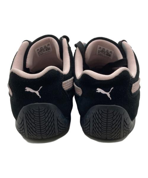 PUMA（プーマ）PUMA (プーマ) SPEEDCAT OG PUMA BLACK-MAUVE MIST ブラック×ピンク サイズ:23.5cmの古着・服飾アイテム