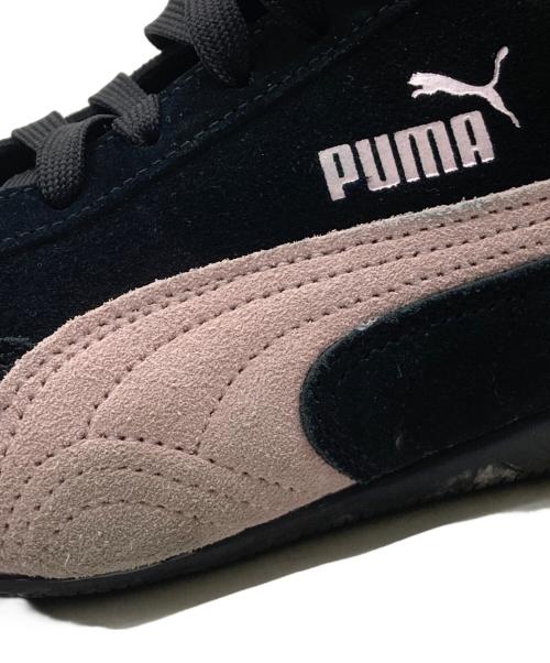 PUMA（プーマ）PUMA (プーマ) SPEEDCAT OG PUMA BLACK-MAUVE MIST ブラック×ピンク サイズ:23.5cmの古着・服飾アイテム