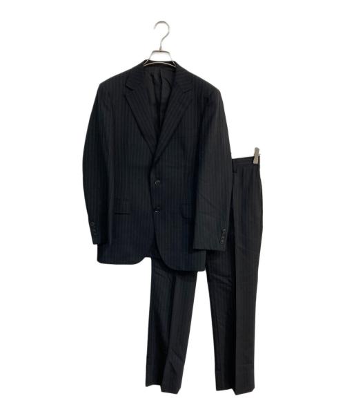 BURBERRY LONDON（バーバリーロンドン）BURBERRY LONDON (バーバリーロンドン) 2Bストライプスーツセットアップ　BBD35-620-09 ブラック サイズ:36Rの古着・服飾アイテム