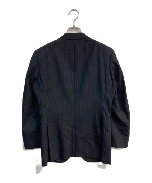 BURBERRY LONDON（バーバリーロンドン）BURBERRY LONDON (バーバリーロンドン) 2Bストライプスーツセットアップ　BBD35-620-09 ブラック サイズ:36Rの古着・服飾アイテム